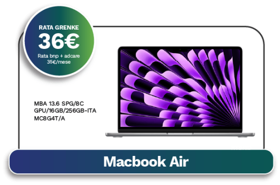 Macbook Air - Offerta Gruppo Aura